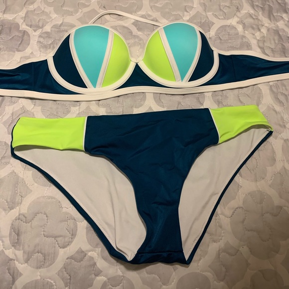 Victoria secret pink 2 piece swimsuit - Picture 1 of 4